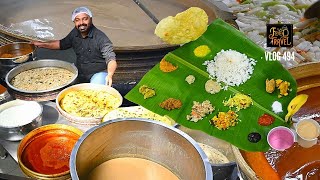 വള്ളുവനാടൻ സദ്യ കഴിച്ചിട്ടുണ്ടോ? Palakkad Sadhya on Banana Leaf | Indian Banana Leaf Meal