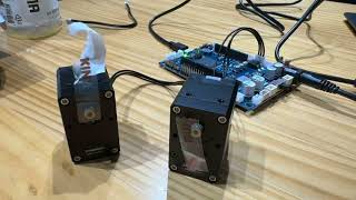 Opencr 1.0 로 XM430-350T 모터 병렬 구동