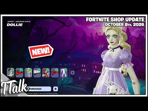 Fortnite Shop *NEW* LOST DOLLS BUNDLE, SCOOBY DOO RETURNS! [October 8th, 2026] (Fortnite Chapter 7)