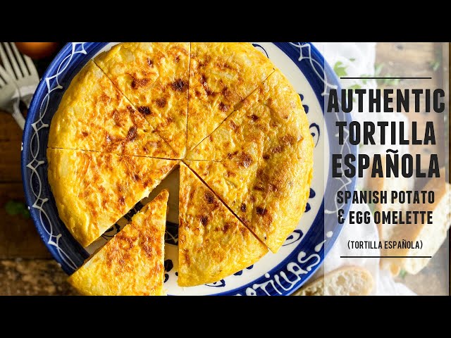 Traditional Spanish Omelette Recipe (Tortilla Espanola)