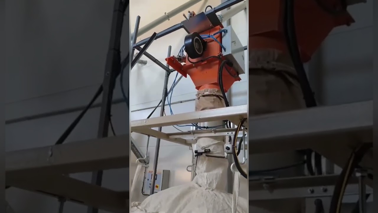 Big-Bag filling machine, Big-Bag packing machine DWS-301-1000-1 of the firm 