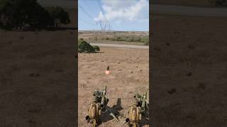 simulation how does the towwork agains armored vehicles #simulation #dcs #army#arma#shorts