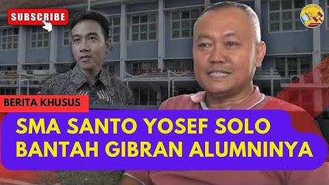 Geger Ijazah Wapres Gibran Rakabuming, SMA Santo Yosef Solo Bantah Roy Suryo: Kami Siap Bersaksi