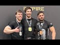 First time competing in BJJ as a blue belt (Empire/No Gi/ Intermediate/ -97.5kg)
