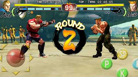 Street fighter 4 champion edition - ABEL VS GUILE, africa: small airfield (RIVAL BATTLE)