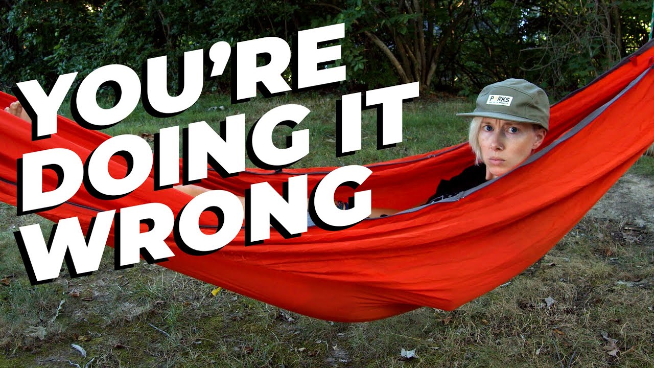 You'Re Doing It Wrong: How To Sleep In A Hammock The Right Way!