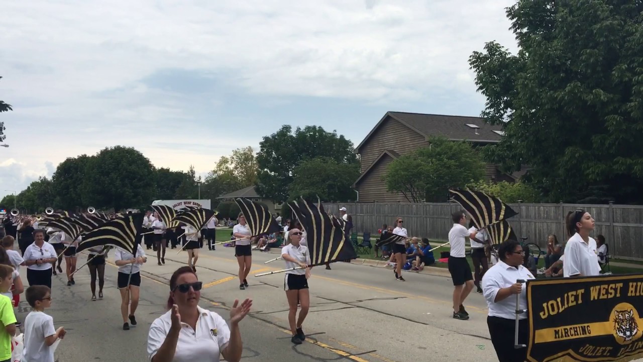 Joliet West Band Shorewood Parade 2017 YouTube