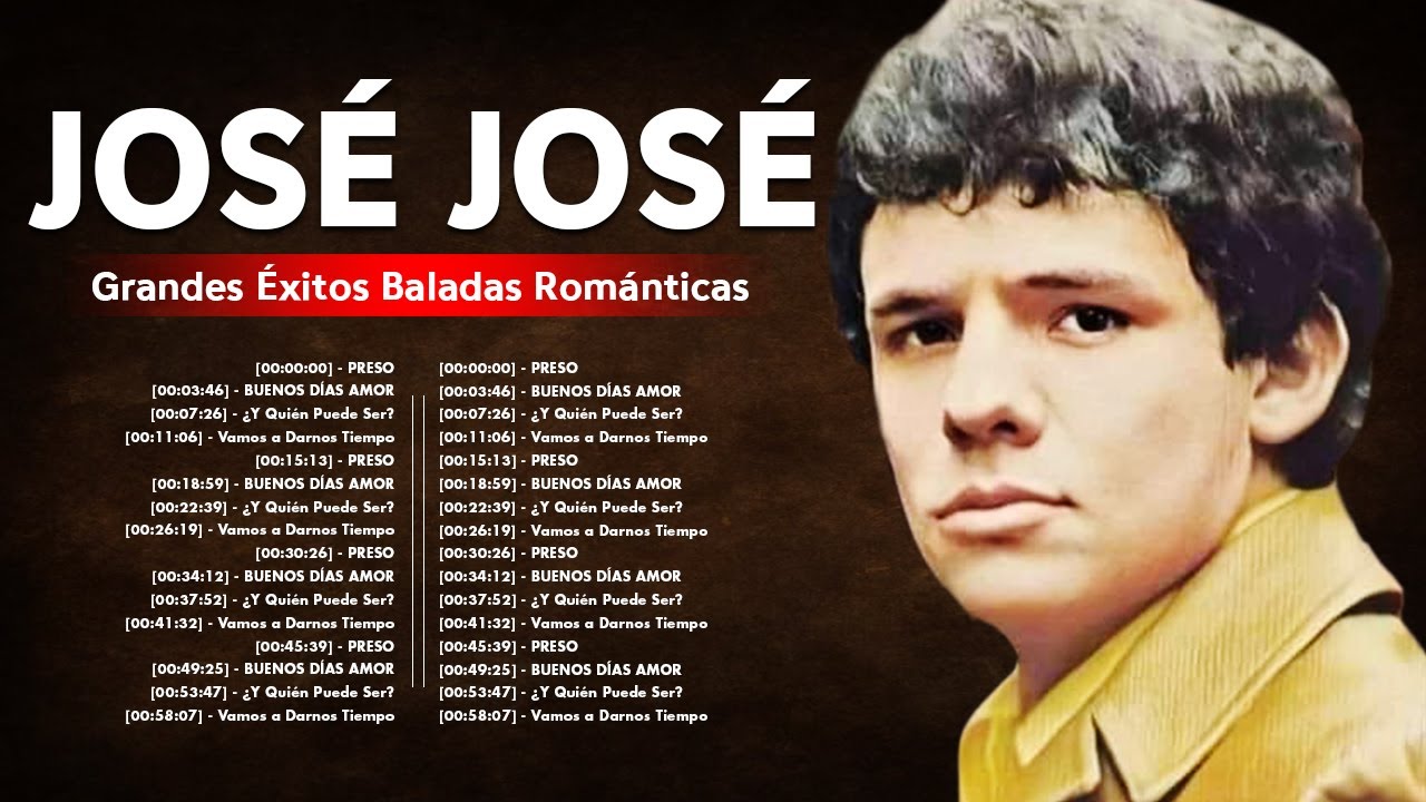 José José Exitos 2024 ~ Mejor Canción 2024 ~ Éxitos Románticas 70s, 80s, 90s