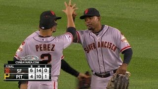 SF@PIT: Casilla induces grounder to secure the save