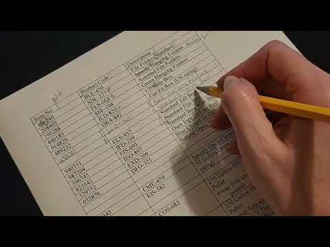 ASMR | Showing You Edits on a Form (Whisper & Soft Spoken)