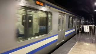 【総武快速線】E217系(Y-26+⁇)新日本橋駅通過シーン