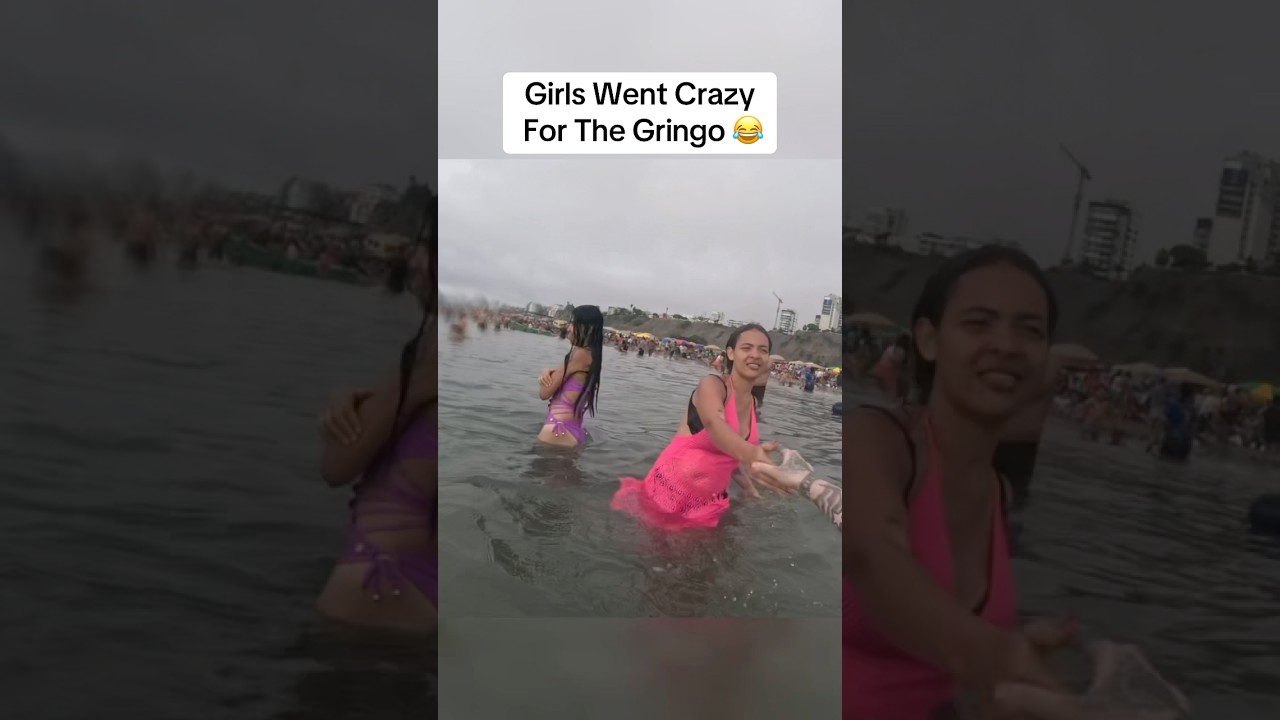 Gringo Visits Local Beach In Peru 🇵🇪 