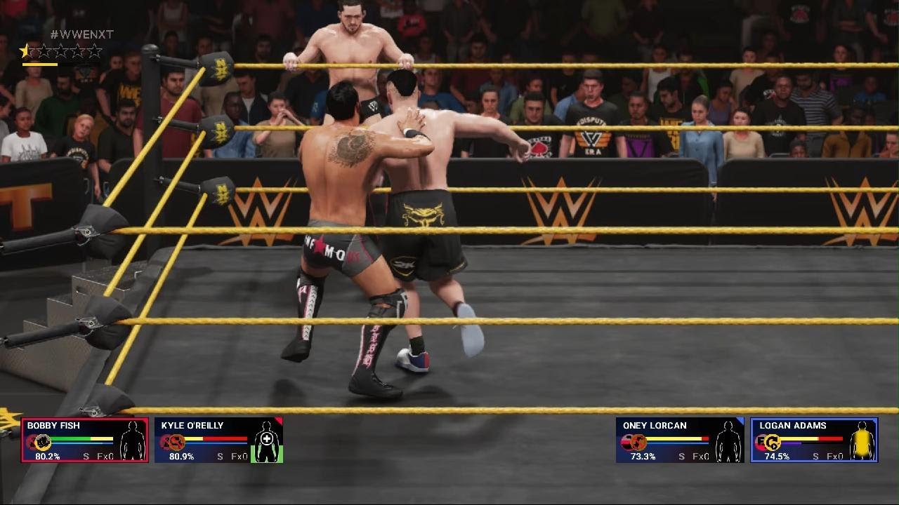 A trip to the Past. (WWE 2K 19, my career Universe Part one)