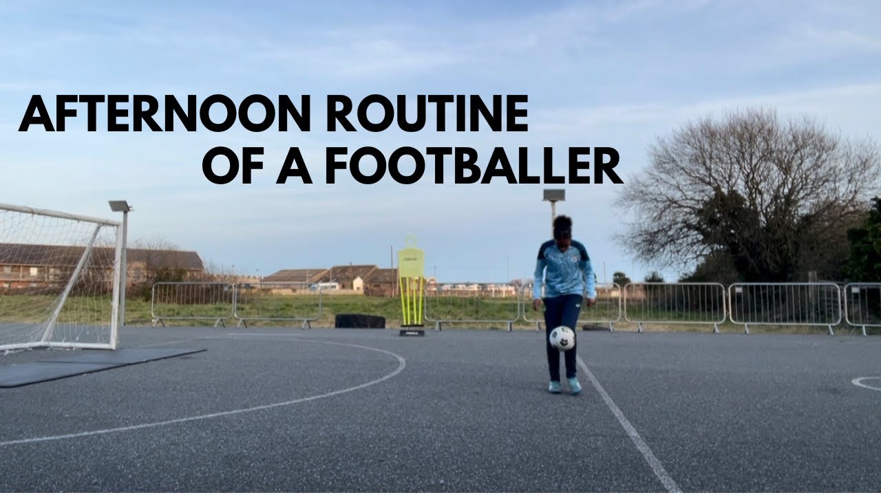 Footballer Night Routine Afternoon routine of a footballer - YouTube
