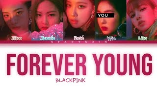 BLACKPINK (블랙핑크) - 'FOREVER YOUNG (영원히 젊다)' (Color Coded Lyrics Eng)