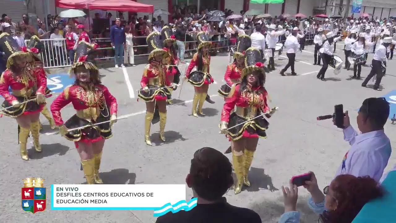 Desfiles 15 de Septiembre Centros Educativos de Educación Media