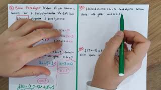 10.Sinif Fonksi̇yonlar-2 Parçalı, Birim, Sabit, Doğrusal, Eşit Fonksiyon