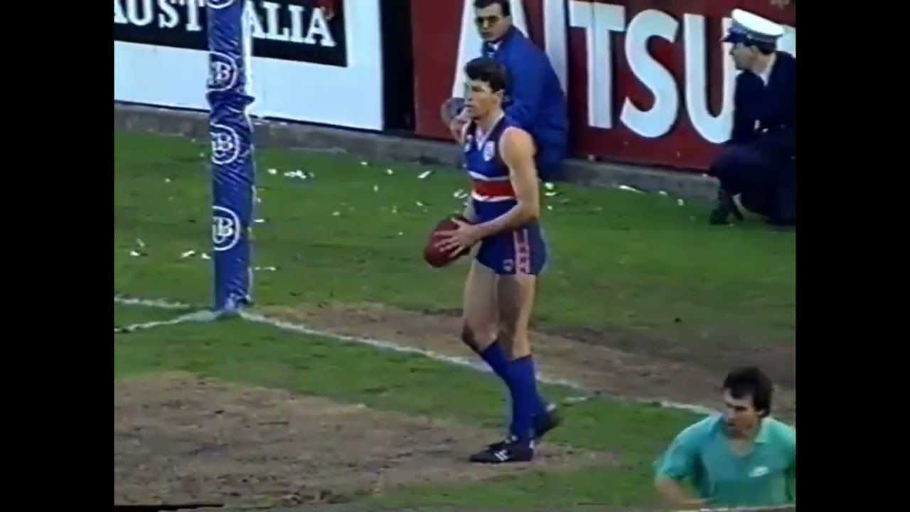 Last Two Minutes: Footscray V Collingwood, Round 17 1990