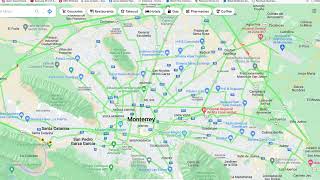 Mapa De Monterrey