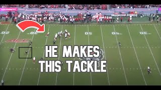 Payton Wilson s Closing Speed Pursuit Is Bonkers