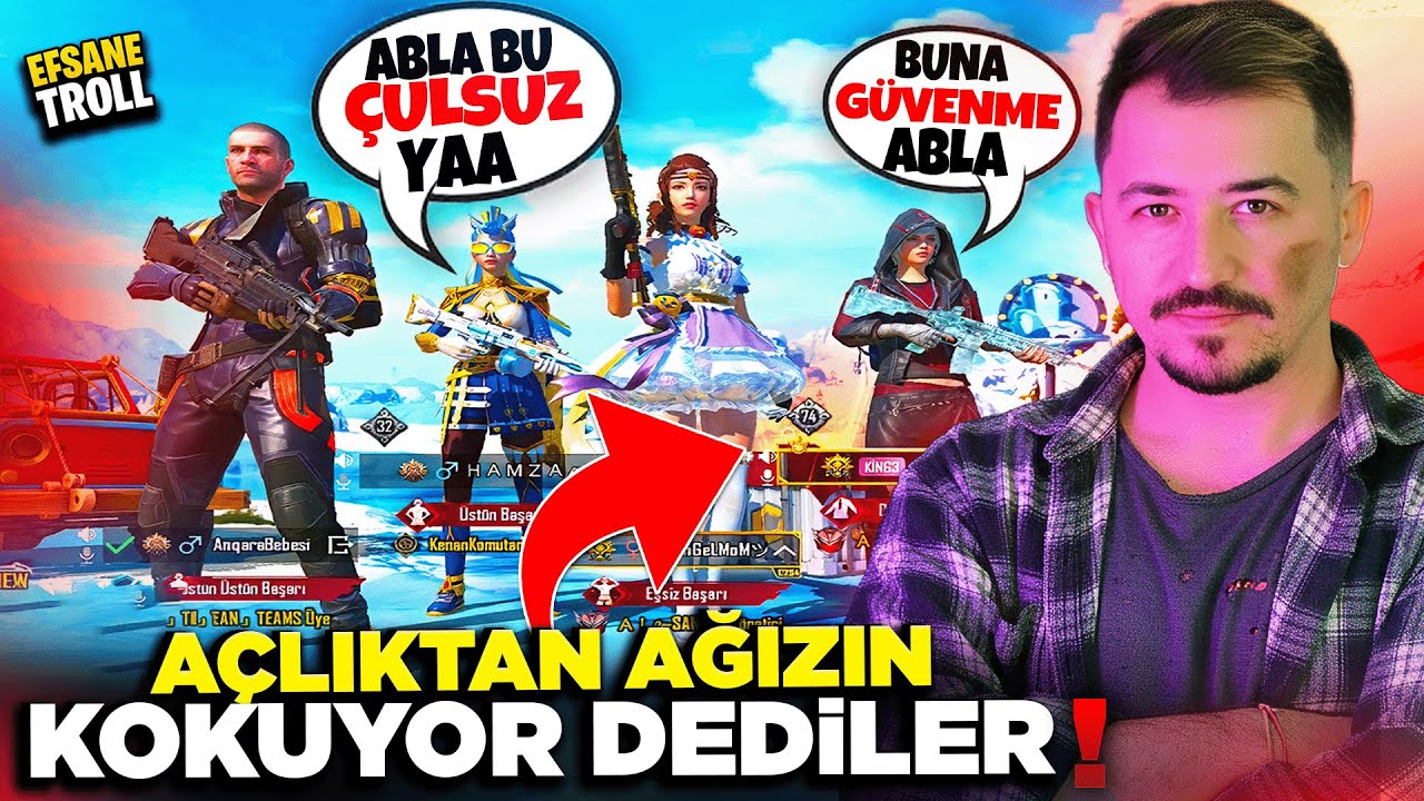 ZENGİN KIZ BENİ AVRUPA'YA DAVET ETTİ TAKIM KISKANÇLIKTAN ÇILDIRDI! - PUBG MOBİLE TROLL