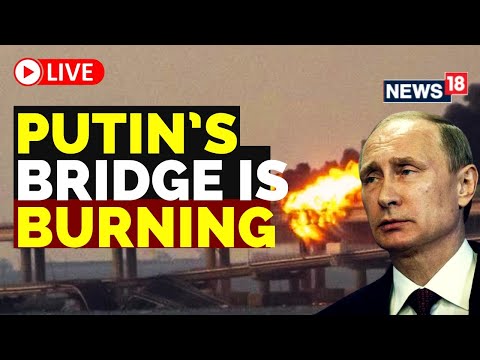 Russia Ukraine War News Live | Key Bridge Linking Crimea To Russia Exploded | Crimea Bridge LIVE