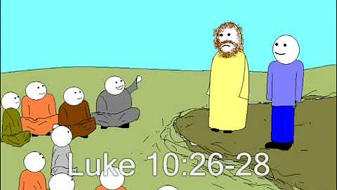 Jesus and the Interpreter. A modern-day christian helps Jesus get started.