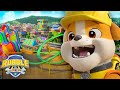 Rubble builds an amazing roller coaster w charger wheeler  mix   rubble  crew