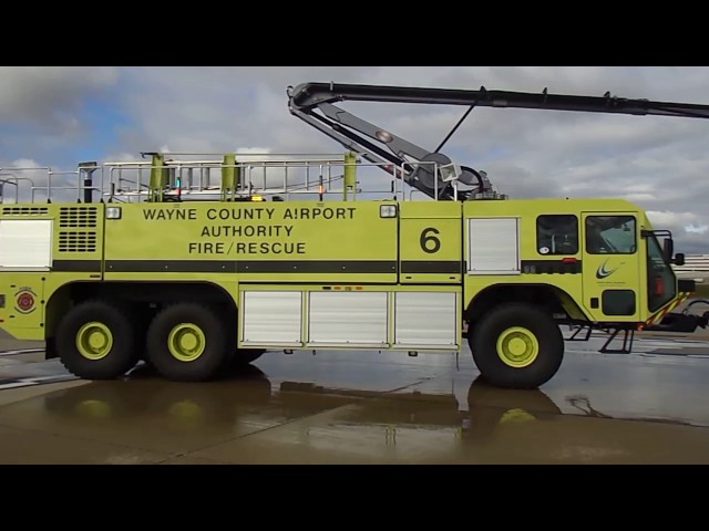 Detroit Metro Airport Fire Department Mi, Detroit Metropolitan Wayne