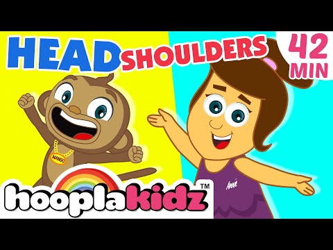 Head Shoulders Knees And Toes Ep 80 | Educational Nursery Rhymes | Hooplakidz - Head Shoulders Knees And Toes Ep 80 | Educational Nursery Rhymes | Hooplakidz