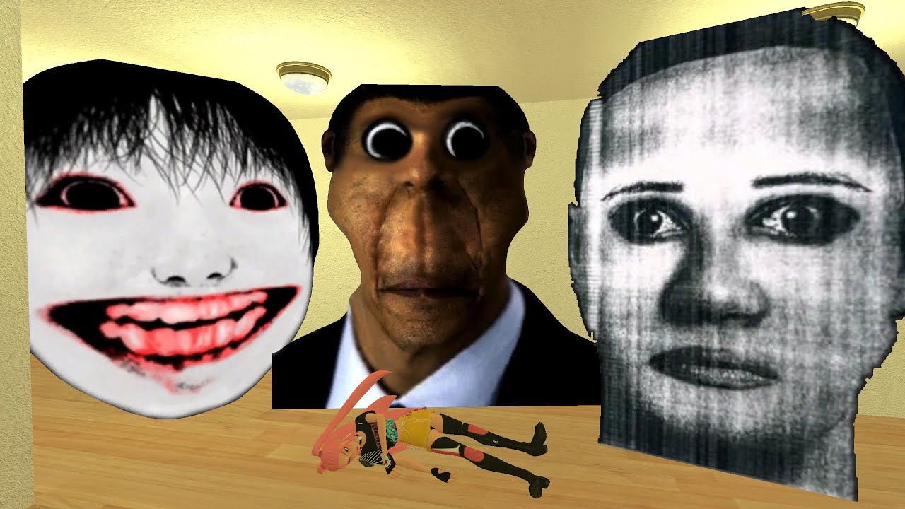 Obunga, Yoshie Kimura And Selene Delgado - Nextbot Chase in Garry’s Mod (Horror)