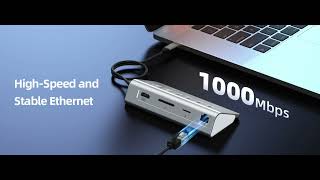 Easily Connect Multiple Devices, Boost Your Productivity! #intpw #USBHub #intpwhdmitousbc
