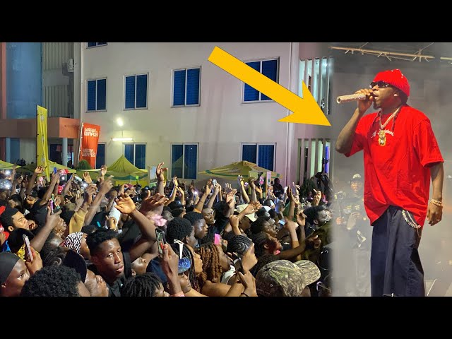 🔥Stonebwoy holds the mic with an Outstanding Performance at Unimac Src Week, Historic performance