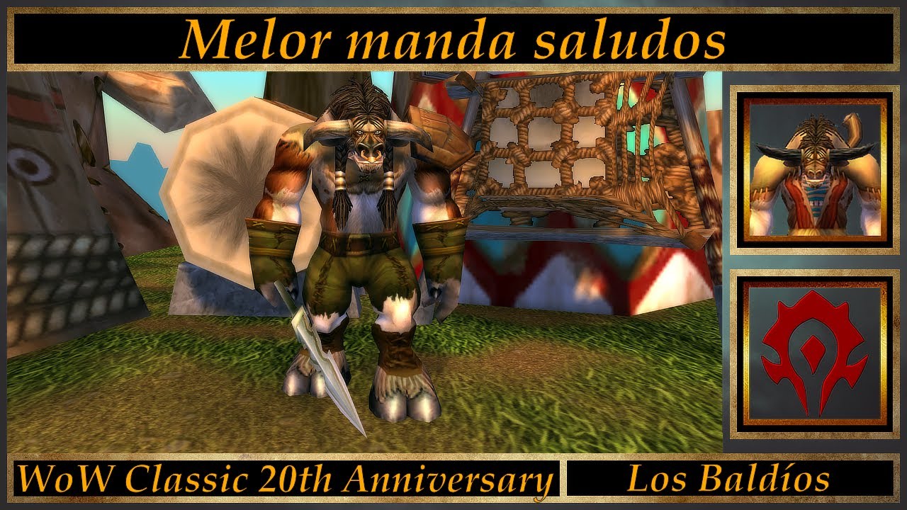 Melor manda saludos // World of Warcraft 20th Anniversary