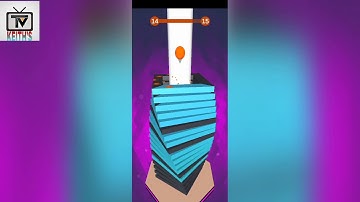 Drop Stack Ball-Fall Helix Blast Crash 3D  Level 1-20 Straight