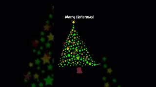 Decorated Christmas Tree with Animated Lights | HTML JavaScript Project #christmas