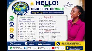 PRONUNCIATION PRACTICE OF SOME FAMILY RELATED WORDS