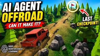 AI agent on an OffRoad track Level 1