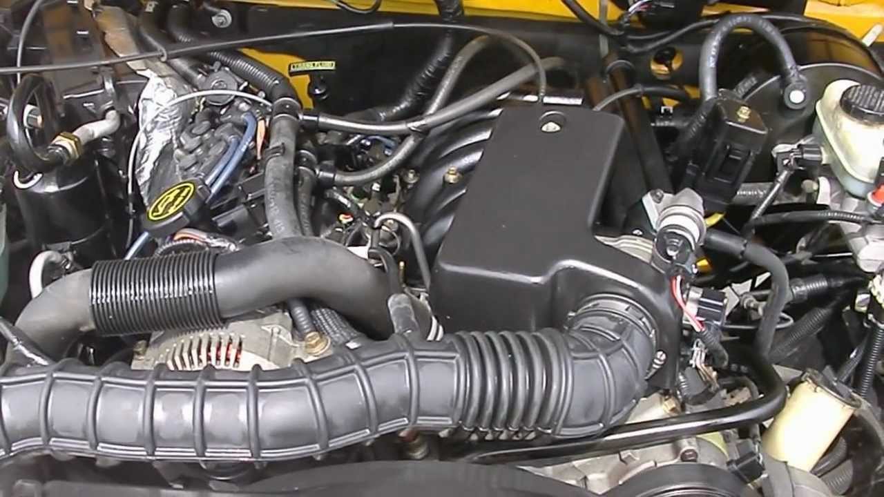 2002 Ford Ranger Extended Cab V6 3.0 - YouTube