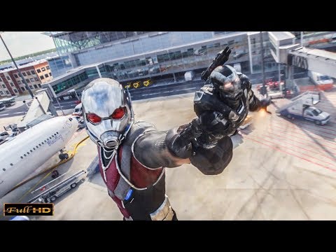 Битва в Аэропорту. Первый Мститель: Противостояние | Часть 3