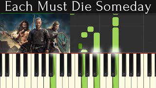 Each Must Die Someday - Vikings | Piano Tutorial (Perly i Lotry)