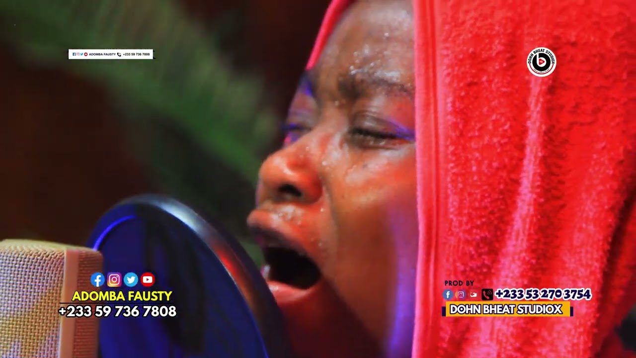 oh Lord 😭😭- touching -Adomba Fausty Coud'nt  control 😳😱herself as she invoke 🔥Angels On Assignment😭