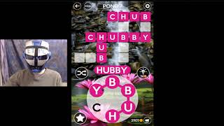 WORDSCAPES BLOOM, POND 7 ANSWERS masaya ang mga salita screenshot 2