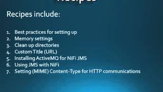 NiFi Cookbook Intro screenshot 1