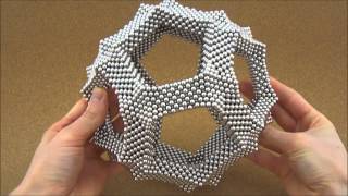 Layered Triangle Variation Diagonal Edge Dodecahedron (Zen Magnets)
