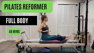 Pilates Reformer Full Body (With Mini Ball) #117