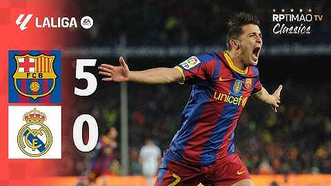 Barcelona 5 x 0 Real Madrid ● La Liga 10/11 Extended Goals & Highlights HD