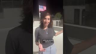 Palestinian American raises US flag at West Bank home