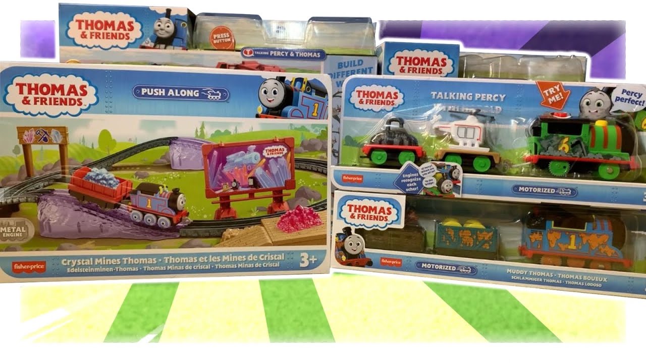 Thomas Purchases #8 | Talking Percy, Push Along Set and Muddy Thomas!!