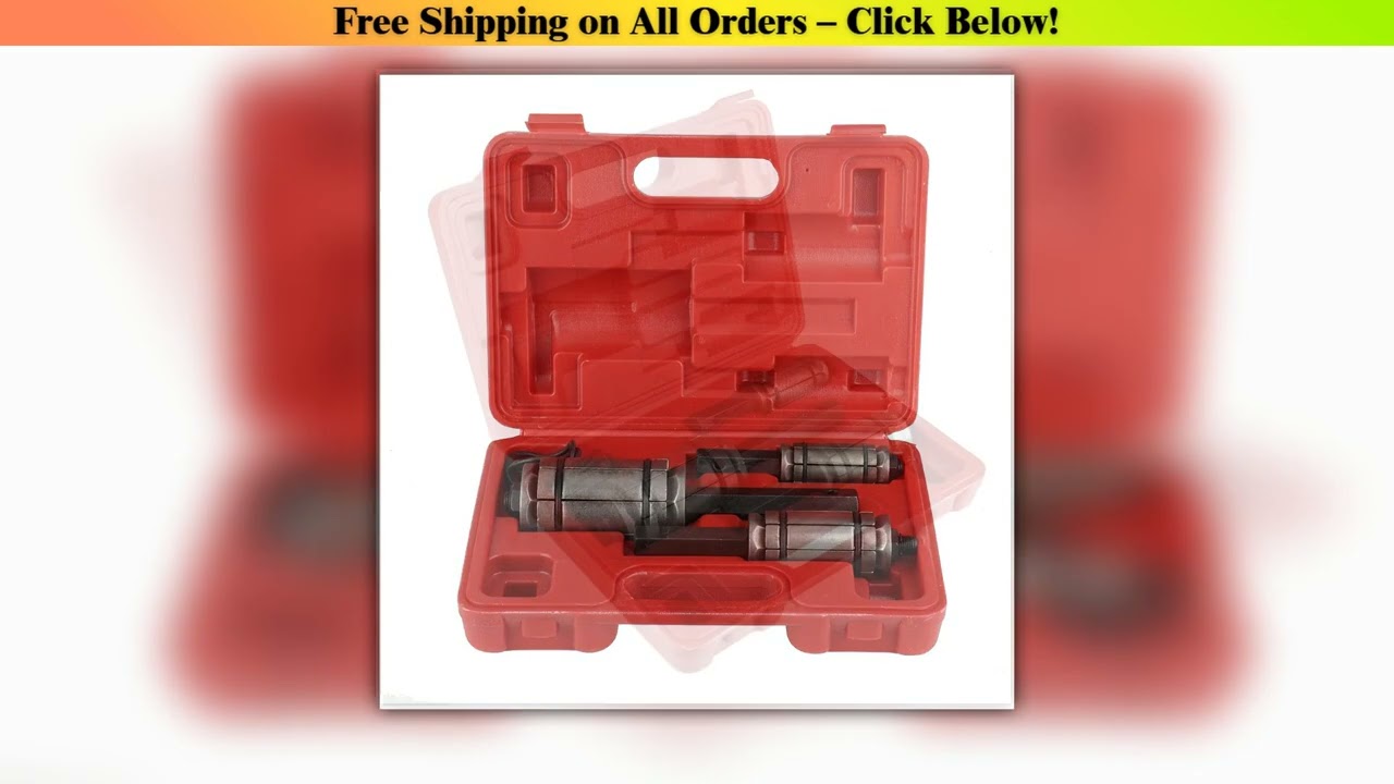 3pcs Durable Tail Pipe Expander Tool Set | Exhaust Muffler Spreader Kit for Vehicles